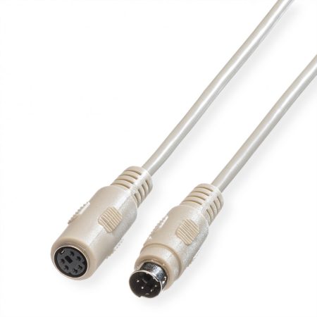PS/2 hosszabbító kábel MiniDin6M/F 3m ROLINE (11.01.5630)