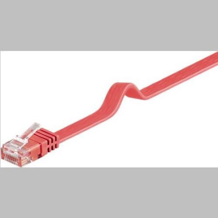 FTP patch kábel 20m (CAT.6) piros LAPOS GOOBAY (96449)