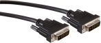 DVI kábel DVI M/M 24+1 5 m dual link (S-3643)