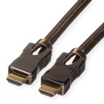   ROLINE Kábel HDMI 2.0 ULTRA HD 4K2K@60Hz, M/M 1 m, fekete (11.04.5680)