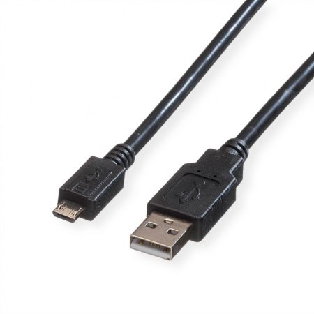 USB kábel A- micro B 2.0 3m ROLINE (11.02.8755)
