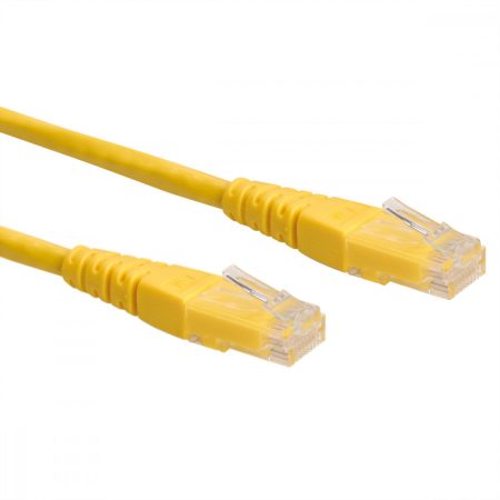 ROLINE Kábel UTP CAT6 0.3m sárga (21.15.1512)