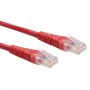 UTP patch kábel CAT6 1m piros ROLINE (21.15.1531)
