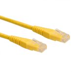 UTP patch kábel CAT6 1m sárga ROLINE (21.15.1532)