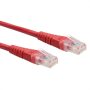 UTP patch kábel CAT6 2m piros ROLINE (21.15.1541)