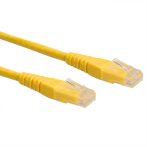 UTP patch kábel CAT6 2m sárga ROLINE (21.15.1542)
