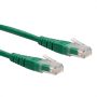 UTP patch kábel CAT6 2m zöld ROLINE (21.15.1543)