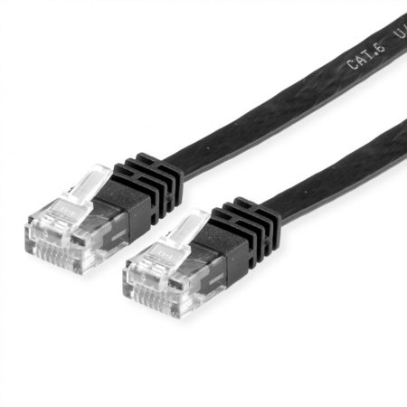 VALUE Kábel UTP CAT6 lapos kivitel 2 m fekete (21.99.0962)