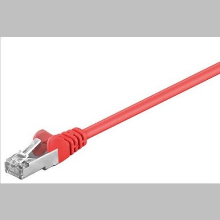 S/FTP patch kábel 7,5 m CAT.5e, piros GOOBAY (68036)