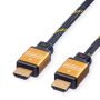 ROLINE GOLD HDMI HS kábel, A-A, M/M, 2m (11.04.5562)