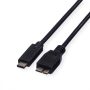 USB 3.1 kábel TypeC-Micro B,M/M, 0.5 ROLINE (11.02.9005)
