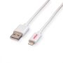   Apple Lighting 8 pin USB töltő&Sync kábel, 1m ROLINE (11.02.8321)