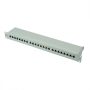   Patch panel 19" Cat6, 24xSTP, világos szürke ROLINE (26.11.0351)