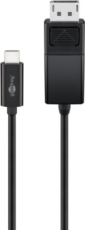 USB 3.1 kábel C/M - DisplayPort M 1.2 m GOOBAY (79295)