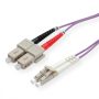   FOM4LC1 Optikai patch kábel OM4 LC/SC 0,5m 50/125 VALUE  (21.99.8760)