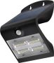   LED kültéri lámpatest napelemes, mozgásérzékelős, 3,2 W, fekete GOOBAY (45807)