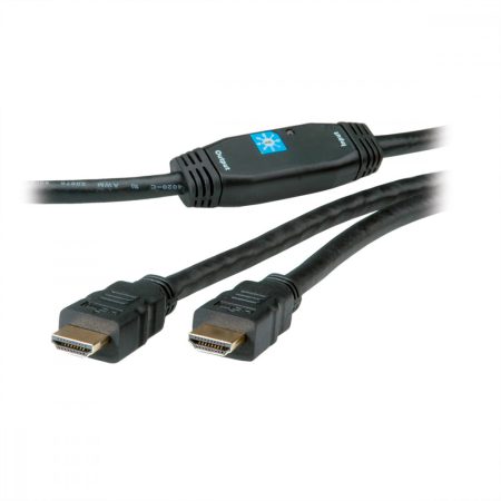 ROLINE kábel HDMI  Ethernet M/M jelerősítős 30m (14.01.3465)