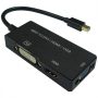   DisplayPort adapter Mini DP M -> HDMI F/ DVI F/ VGA F DP 1.2 VALUE (12.99.3154)