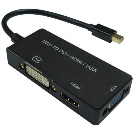 DisplayPort adapter Mini DP M -> HDMI F/ DVI F/ VGA F DP 1.2 VALUE (12.99.3154)