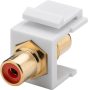 Keystone betét RCA piros GOOBAY (79669)