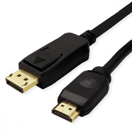 DisplayPort kábel DP M-HDMI M 2.0 ULTRA HD 4K2K@60Hz 5m VALUE (11.99.5788)