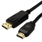   DisplayPort kábel DP M-HDMI M 2.0 ULTRA HD 4K2K@60Hz 7,5m VALUE (11.99.5789)