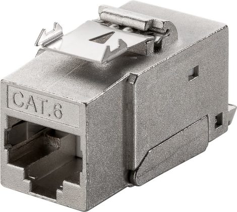 Keystone betét CAT.6 STP szerszám nélkül szerelhető GOOBAY (90863)