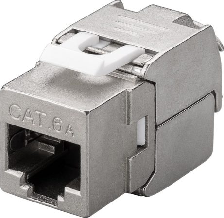 Keystone betét CAT.6A STP szerszám nélkül szerelhető GOOBAY (90864)