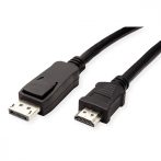   DisplayPort kábel DP M-HDMI M 1,5m 1920x1080 60 Hz VALUE (11.99.5779)