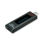   USB 3.1 teszter töltésmérő kijelzővel ROLINE (13.01.3331)