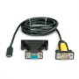   USB 3.1 - RS-232/DB9M Soros konverter + 1x DB9F/DB25M adapter VALUE (12.99.1161)