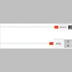 USB kábel A- micro B 2.0 1,0 m, fehér SKROSS (72658)