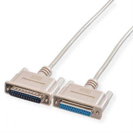 PC modem kábel 25F/M 1,8 m öntött ROLINE (11.01.3618)