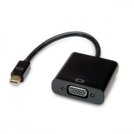 DisplayPort adapter Mini DP M -> VGA 15F kábel 15 cm VALUE (12.99.3126)