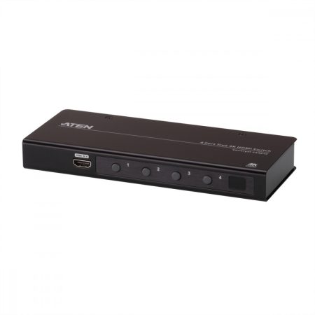 HDMI Switch 4-1 távirányítós, TRUE 4K@60Hz, max. 15m-ig ATEN VS481C