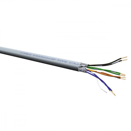 FTP lengő kábel/méter (CAT.5e) AWG: 24 300m ROLINE (21.15.0121)