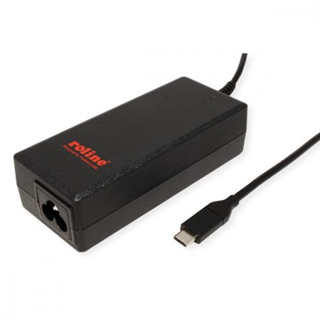 USB 3.1 külső töltő 1x Type C Port kábel 1, 65W 1,2m ROLINE (19.11.1034)