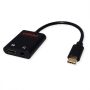   USB 3.1 adapter töltéshez 1x3,5mm Audio +1x USB 3.1 PD 13 cm ROLINE (12.03.3222)