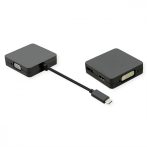   USB 3.1 - Multiport adapter 1xHDMI, 1xDVI, 1xVGA, 1xDP VALUE (12.99.3231)
