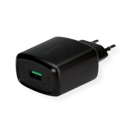 USB hálózati gyorstöltő 1x QC 3.0 (18W) VALUE (19.99.1090)