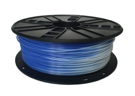 GEMBIRD 3DP-ABS1.75-01-BW ABS filament Blue to White, 1.75 mm, 1 kg