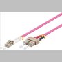 FOM4LC3 Optikai patch kábel OM4 LC/SC 3m 50/12