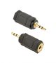   GEMBIRD A-3.5F-2.5M 3.5 mm female to 2.5 mm male audio adapter