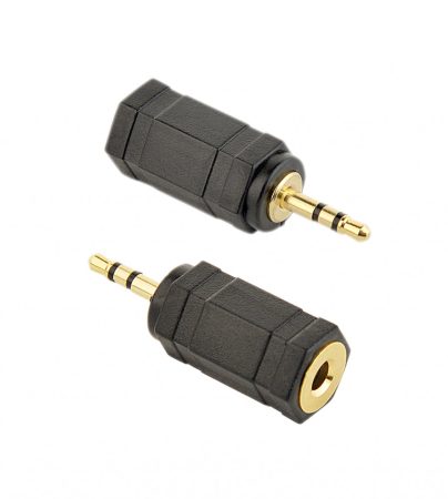 GEMBIRD A-3.5F-2.5M 3.5 mm female to 2.5 mm male audio adapter