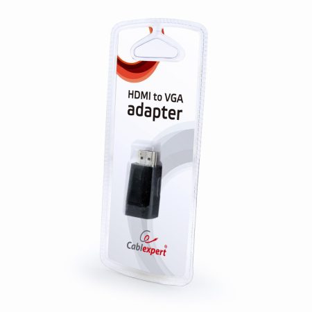 GEMBIRD HDMI to VGA adapter, single port, bliszter AB-HDMI-VGA-001