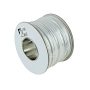   GEMBIRD AC-6-002-100M Alarm cable, white color, 100 m roll, shielded