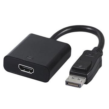 GEMBIRD DisplayPort to HDMI adapter kábel, fekete A-DPM-HDMIF-002
