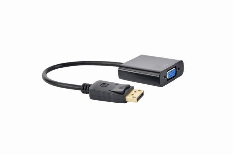 GEMBIRD DisplayPort to VGA adapter kábel, fekete A-DPM-VGAF-02