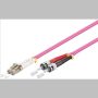 FOM4LT1 Optikai patch kábel OM4 LC/ST 1m 50/125