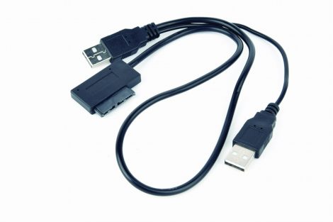 GEMBIRD A-USATA-01 External USB to SATA adapter for Slim SATA SSD, DVD